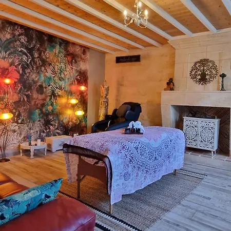 Vakantiehuis DOMAINE DES PIERRES PRECIEUSES - Demeure de Charme - Grand Standing - 15 pers - Spa - Massages - Détente et Bien-être - 30' Bordeaux *