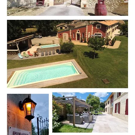DOMAINE DES PIERRES PRECIEUSES - Demeure de Charme - Grand Standing - 15 pers - Spa - Massages - Détente et Bien-être - 30' Bordeaux Vakantiehuis
