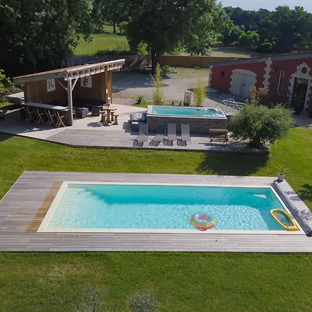 DOMAINE DES PIERRES PRECIEUSES - Demeure de Charme - Grand Standing - 15 pers - Spa - Massages - Détente et Bien-être - 30' Bordeaux * Gauriaguet