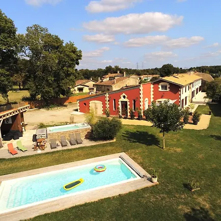 Domaine Des Pierres Precieuses - Sejour Signature A La Campagne - Chic & Charme - Grand Standing - Climatisation - 15 Pers - - Massages - Proche Bordeaux Gauriaguet